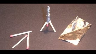 DIY MINIROCKET mini razzo fai da te [upl. by Emirac]