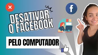 Como Desativar o Facebook Pelo PC [upl. by Paco924]