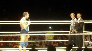 Santino Marella parla in italiano Wrestlemania Revenge Tour 18042012 Milano [upl. by Etakyram]