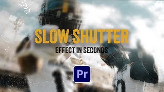 SLOW SHUTTER effect in SECONDS [upl. by Joanne609]