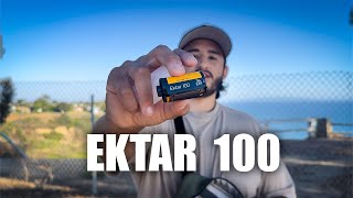 Shooting Ektar 100 on the BessaL in Malibu [upl. by Ecirtnahs]