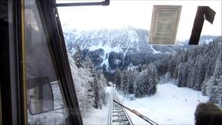 Wurzeralm Standseilbahn Talfahrt [upl. by Aela395]