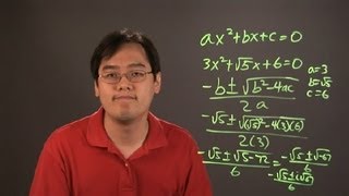 How to Solve Quadratic Equations for a Radical  Math Tips [upl. by Kirstyn]