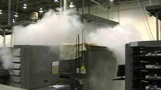 Safety First Fire Suppression System Discharge [upl. by Einnok]