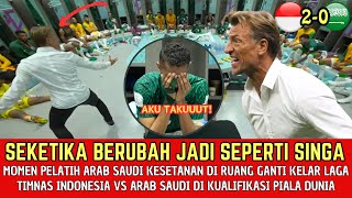 🌍NAIK DARAH  Keok Dari Tim Sekelas Timnas Pelatih Arab Saudi CERAMAHI Pemainnya  Singgung Ranking [upl. by Noicnecsa801]