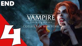 Vampire The Masquerade Coteries of New York Walkthrough Gameplay Part 4 ENDING Brujah Path [upl. by Ennaesor825]