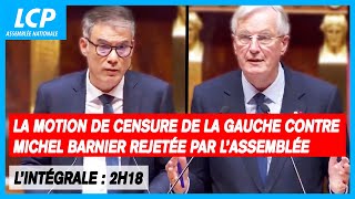 LAssemblée nationale na pas adopté la motion de censure contre Michel Barnier  8102024 [upl. by Kaitlynn]