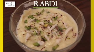 Rabdi Recipe  How To Make Rabdi  Indian Dessert  Simply Jain [upl. by Scammon564]