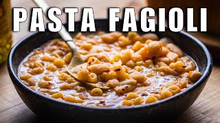 AUTHENTIC PASTA E FAGIOLI  Grandmas Recipe [upl. by Tyler99]