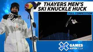 Thayers Men’s Ski Knuckle Huck FULL COMPETITION  X Games Aspen 2024 [upl. by Eenaej]