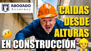 Evita Caídas en Construcción y Conoce tus Derechos Legales abogado [upl. by Oileve]