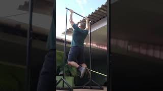 Puxada Aberta  110kg  181124 musculação pullups [upl. by Pizor876]