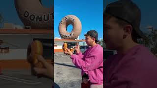 Donut 🍩 SinkHole funny vfx satisfying challenge exploded donut amazing [upl. by Onateag]