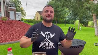 XXL BBQ RIB FINGER VOM SMOKER  Klaus grillt [upl. by Marb142]