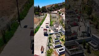 Adıyaman Gölbaşı Deprem Şehitliği djidrone dji drone automobile adventure quadcopter travel [upl. by Enomis]