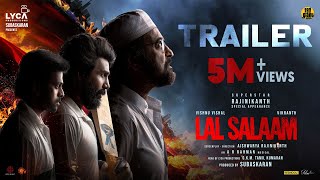 LAL SALAAM  Trailer  Superstar Rajinikanth  Aishwarya  Vishnu Vishal Vikranth AR Rahman Lyca [upl. by Eiramlatsyrk]