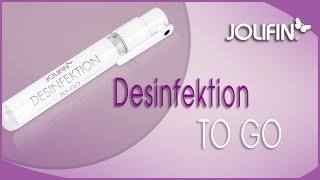 Jolifin Desinfektion – to go [upl. by Nosyt]