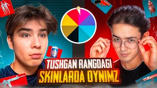 RULETKADAN🔥QAYSI RANG TUSHSA SHU RANGDAGI PUBG MOBILE NARSALARIDA OYMAYMIZ😈 [upl. by Sweet278]