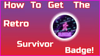 How to get the Retro Survivor badge in CrusheR  ROBLOX [upl. by Cletis670]