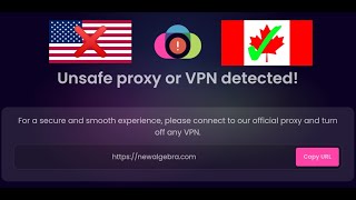 mowgg Unsafe proxy or VPN detected [upl. by Dilahk]