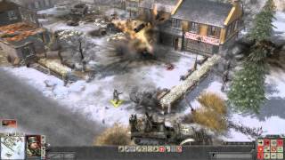 Faces of War  German campaign walkthrough  Mission 5  Stoumont 12 HD [upl. by Renruojos]