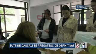 SUTE DE DASCALI SE PREGATESC DE DEFINITIVAT [upl. by Aig]