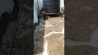 dr fixit Roof seal classic Coating waterproofing construction viral [upl. by Ahsitaf910]