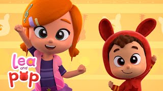 A Ram Sam Sam and Hickory Dickory Dock More Kids Songs  Nursery Rhymes from Lea and Pop [upl. by Nnyladnarb]