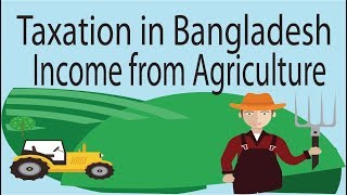 Income from Agriculture TAXATION IN BANGLADESHSpecially for BBA student [upl. by Kalvin]