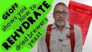 How to properly rehydrate dried brewing yeast [upl. by Jennifer255]