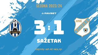 Lokomotiva  Rijeka 31 sažetak 32 kolo 20232024 [upl. by Arline327]