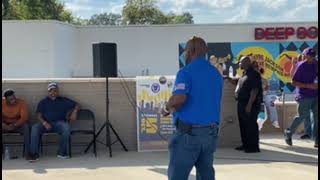 Rodney Govens gets a West Memphis crowd fired up about voting [upl. by Fawcett906]