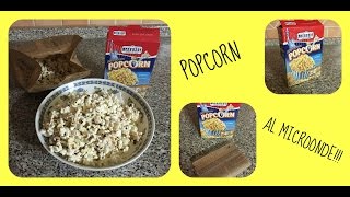 Come preparare i Popcorn al microonde [upl. by Burwell819]