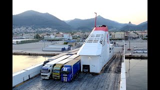 Superfast Ferry at Igoumenitsa 17 June 2022 [upl. by Yung575]