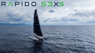 Rapido 53XS Sailing footage [upl. by Jabez223]