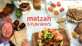 MATZAH 6 FUN amp delicious ways Cooking for PesachPassover  S׳mores Strawberry amp Chocolate Machos [upl. by Aicirtac]