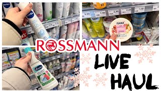 Rossmann Live Haul 🛍  Januar 2024 ⛄️❄️  alinaBerry [upl. by Stoops298]