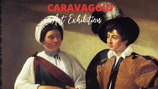 Caravaggio Paintings with TITLES Retrospective Exhibition ✽ Famous Italian Baroque Artist [upl. by Lleruj482]