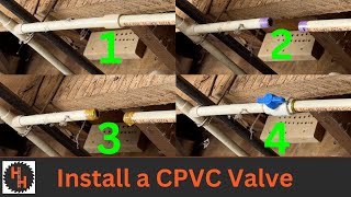 How to Install a CPVC Valve from AZ [upl. by Vada]