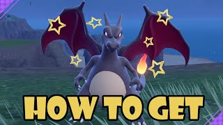 How to get Shiny Charizard  Pokemon Scarlet and Violet [upl. by Artinek]