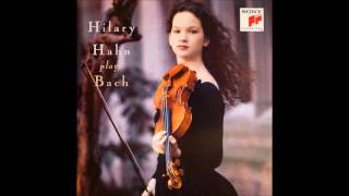 Bach Partita No2 in D minor BWV 1004  Hilary Hahn 432Hz [upl. by Gilbert]