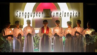 Sanggupkah Aku Melangkah feat frater MGL Rizan Theo Toni Gerry Iped Yoga amp Ryo on violin [upl. by Gladi]