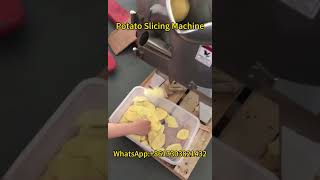 Automatic Potato Slicing Machine for Potato Chips Making [upl. by Prader]