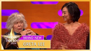 Greta Lee’s Grandmother’s Korean Saying That NoOne Else Uses  The Graham Norton Show [upl. by Ameehs]