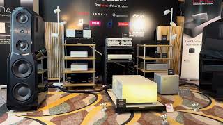 HongKong Audio Video Show Boulder amp egglestonworks loudspeakers demo [upl. by Sugirdor969]