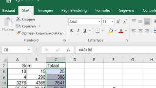 Berekeningen maken in Excel [upl. by Gerri]