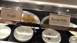 Cunard Queen Elizabeth 2014 HD Part 92 10 pm Dinner buffet [upl. by Zizaludba]