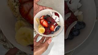 Berry Açai bowl Day 2030 of food shorts [upl. by Audras380]