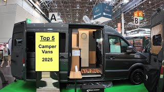 Top 5 CamperVans for 2025 [upl. by Erdnad]