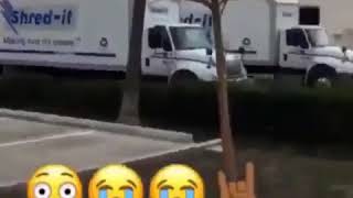 GUY SEES SHRED IT TRUCK AND GOES CRAZY [upl. by Thetisa]